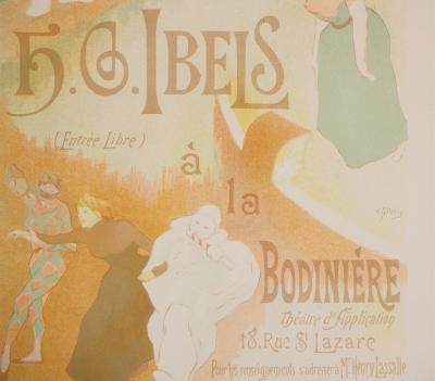 Henri Gabriel IBELS - Cirque - Lithographie originale signée, 1897 2