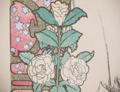 Alfons MUCHA : La Dame aux camélias (Sarah Bernhardt), 1897 - Lithographie signée 2