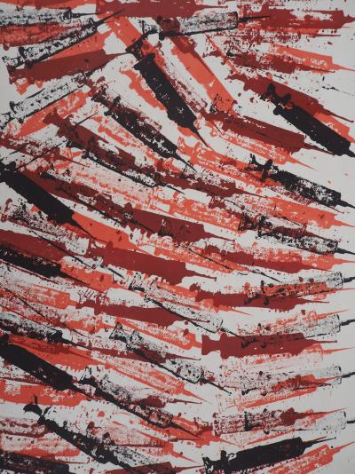 ARMAN : Hommage  à la médecine, Lithographie originale signée 2