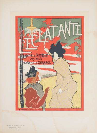 Manuel ROBBE - L’Éclatante, 1897 - Lithographie originale signée 2