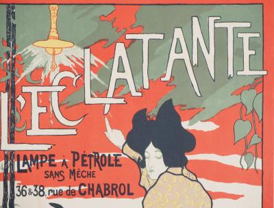 Manuel ROBBE - L’Éclatante, 1897 - Lithographie originale signée 2