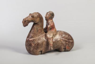 Chine, Dynastie des Han - Cavalier chevauchant sa monture 2