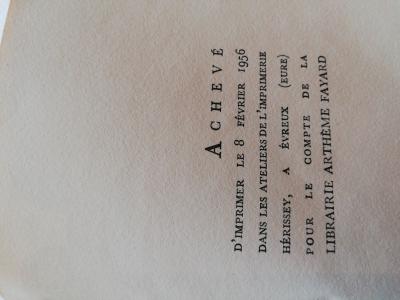 André MAUROIS - Lettres à l’inconnue, 1956 2