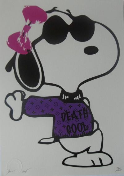 Death NYC - Death Snoopy Purple , 2016, Signed and numbered