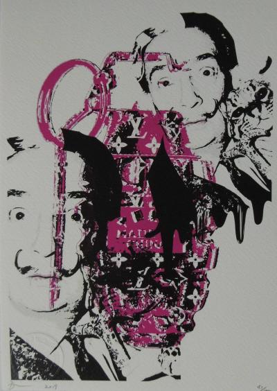 Death Nyc Death Dali Grenade 19 Siebdruck Signiert Mit Bleistift Street Art Und Graffiti Plazzart