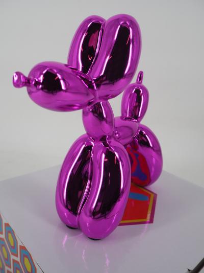 Jeff KOONS (d’après) : Balloon dog rose - Sculpture 2