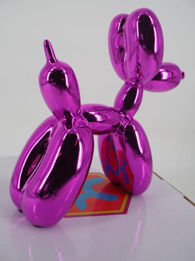 Jeff KOONS (d’après) : Balloon dog rose - Sculpture 2