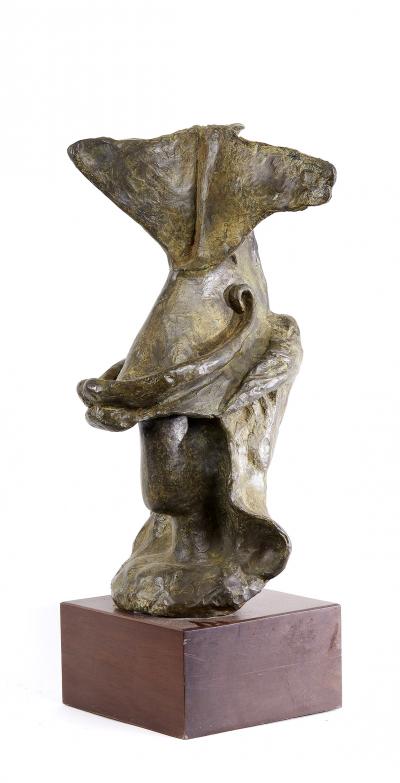 Salvador DALI (d’après) - Condottière ou tête de guerrier, Sculpture en Bronze 2