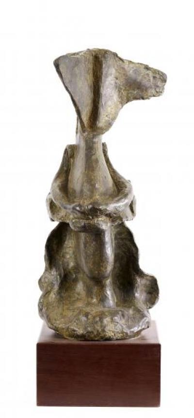 Salvador DALI (d’après) - Condottière ou tête de guerrier, Sculpture en Bronze 2