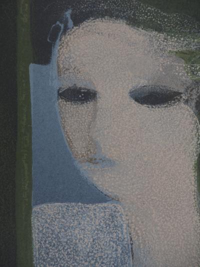André Minaux : Sandra, Lithographie originale, 1964 2
