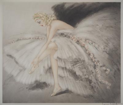 Louis ICART - Music Hall, Gravure originale signée 2