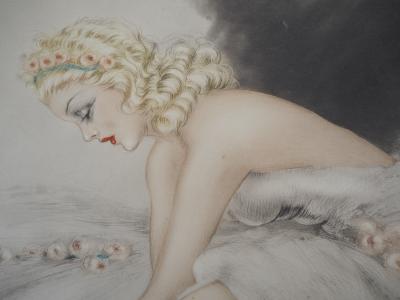 Louis ICART - Music Hall, Gravure originale signée 2