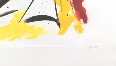 Jean MIOTTE -  L’Éclosion du printemps , 1992 - Gravure signée au crayon 2