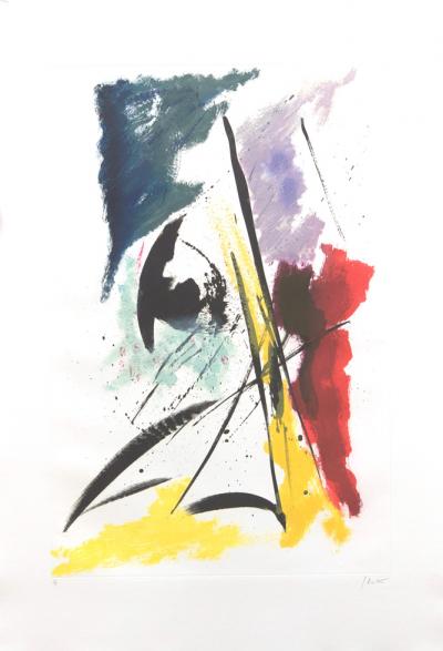 Jean MIOTTE -  L’Éclosion du printemps , 1992 - Gravure signée au crayon 2