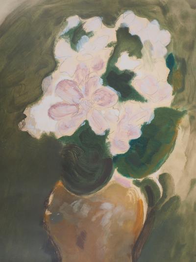 Georges BRAQUE - Le Bouquet rose, Gravure originale signée au crayon 2