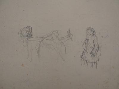 Frantisek KUPKA : L’homme et la Terre - Dessin original, c. 1904 2