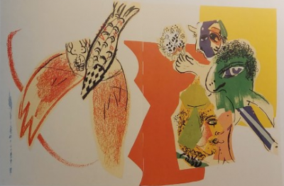 Marc CHAGALL - Rêve de Cirque, 1966 - Lithographie originale 2