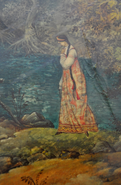 Russie - Grande boite laquée, XXe siècle 2