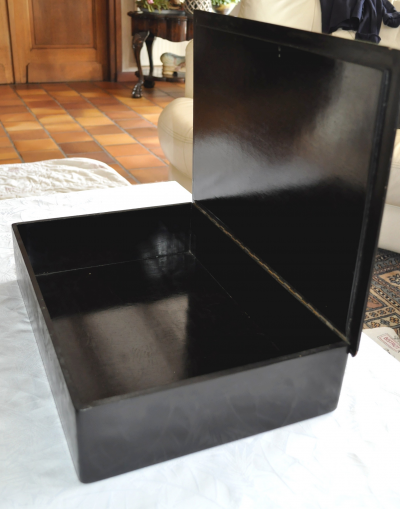 Russie - Grande boite laquée, XXe siècle 2