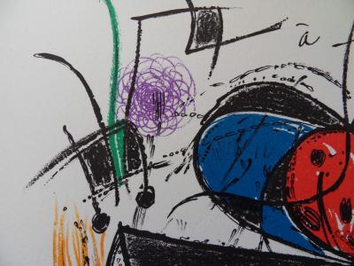 Joan MIRO : Pour Fernand Mourlot, 1978, Lithographie originale signée 2