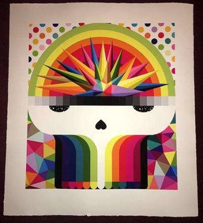 OKUDA - Sans titre, 2019, Giclée d’art signé 2
