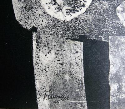 Jean DUBUFFET (d’après) - Personnage, 1956 - Pochoir 2