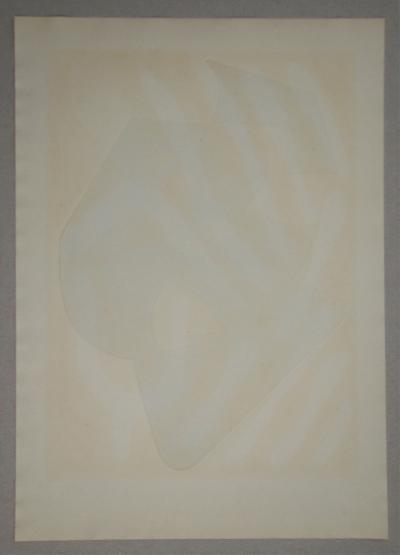 René MELS - Composition pour Art Abstrait - Gravure originale signée au crayon 2