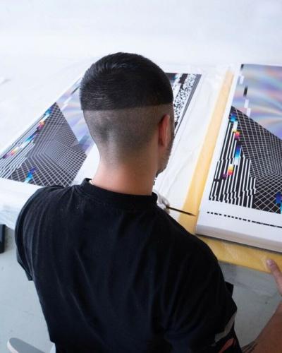 Felipe PANTONE - Optichromie, 2019 - Giclée d’art signé et numéroté 2