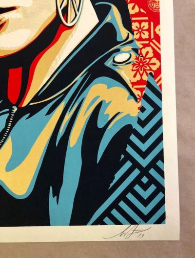 Shepard FAIREY (Obey) - Power & Equality 2 (Dove), 2019, sérigraphie 2