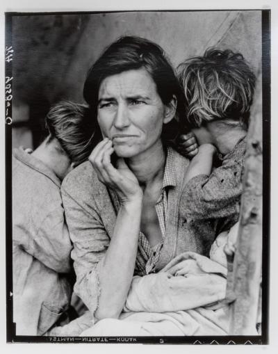 Dorothea LANGE - Migrant Mother, 1936, épreuve gélatino-argentique édition limitée 2