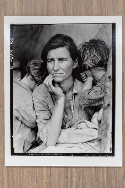 Dorothea LANGE - Migrant Mother, 1936, épreuve gélatino-argentique édition limitée 2
