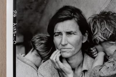 Dorothea LANGE - Migrant Mother, 1936, épreuve gélatino-argentique édition limitée 2