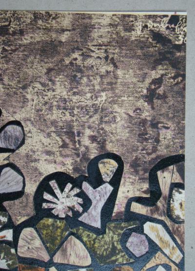 Jean DUBUFFET (d’après) - Jardin de quite-vite, 1957 - Pochoir 2