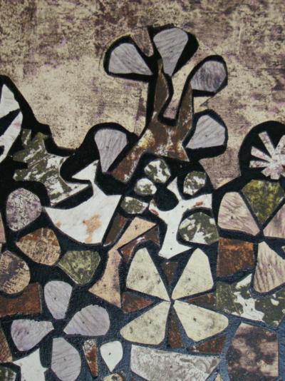 Jean DUBUFFET (d’après) - Jardin de quite-vite, 1957 - Pochoir 2