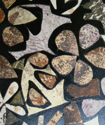 Jean DUBUFFET (d’après) - Jardin de quite-vite, 1957 - Pochoir 2
