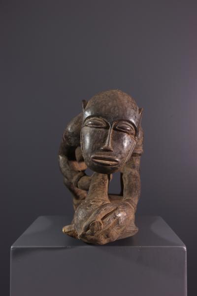 Côte d’Ivoire, Baoulé, Sculpture singe 2