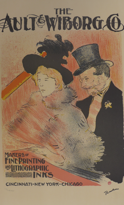 Henri TOULOUSE-LAUTREC - The Ault Wiborg, 1977 - Lithographie 2