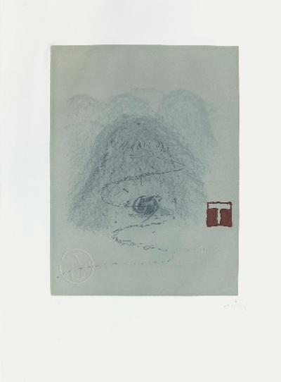 Antoni TAPIES - Aparicions 3, Gravure signée et numérotée 2