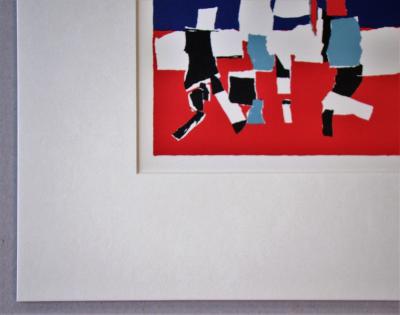 Nicolas DE STAËL (d’après) - Composition, 1965 - Lithographie en couleurs 2