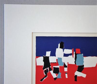 Nicolas DE STAËL (d’après) - Composition, 1965 - Lithographie en couleurs 2