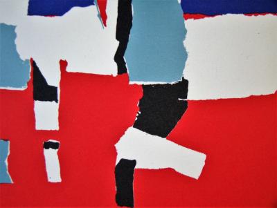 Nicolas DE STAËL (d’après) - Composition, 1965 - Lithographie en couleurs 2