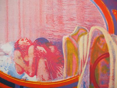 Leonardo CREMONINI : De l’autre côté du miroir - Lithographie originale Signée 2