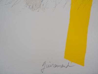 Paul GUIRAMAND : Les amants au petit matin - Lithographie originale signée au crayon 2
