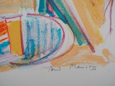 André PLANSON : La séductrice - Lithographie originale Signée 2