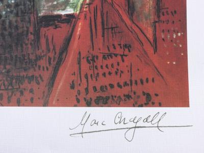 Marc CHAGALL - Carmen - Lithographie signée, Edition limitée 2