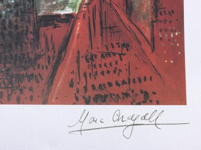 Marc CHAGALL : Carmen, Lithographie signée, Edition limitée 500ex 2