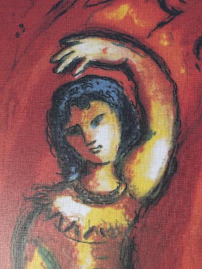 Marc CHAGALL (d’après) : Carmen - Lithographie signée et numérotée 2