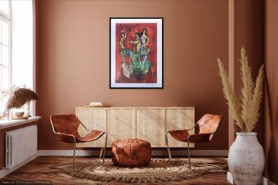 Marc CHAGALL : Carmen, Lithographie signée, Edition limitée 500ex 2