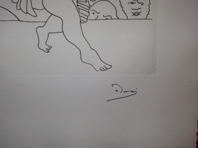 André DERAIN - Le Fou, 1951 - Gravure originale signée 2