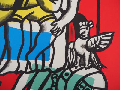 Fernand LEGER : La parade à cheval - Lithographie signée 2
